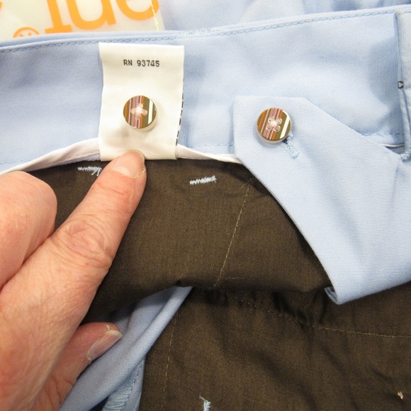 NWOT Modern Amusement Blue Straight Leg Pants - Picture 8 of 8